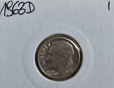 1 Dime 1963 D