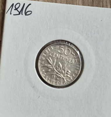 50 centimes 1916
