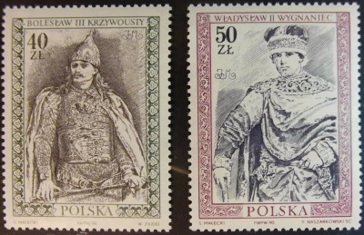 1990 Fi XXIX-XXX ** Poczet kr&oacute;l&oacute;w i książąt polskich