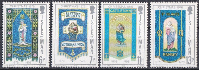 Boże Narodzenie Wyspa Man 1976 czyste **