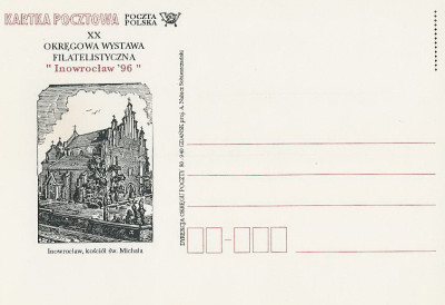 bez. Gdańsk 1996.01 : Inowrocław kości&oacute;ł św. Michała