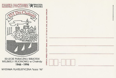 bez. Gdańsk 1996.21 : Chełmża XVI Dni