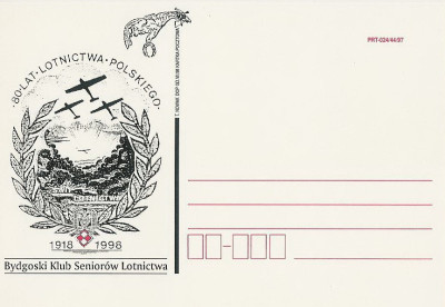 bez. Gdańsk 1998.VII.01 : Bydgoszcz Klub Sen. Lotnictwa