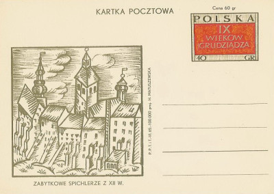 Cp 280 : 900-lecie Grudziądza