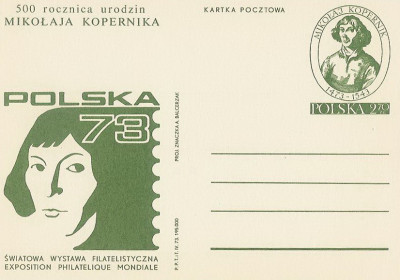 Cp 573 : 500-lecie urodzin M. Kopernika