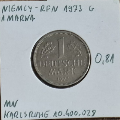 1 Marka 1973 G