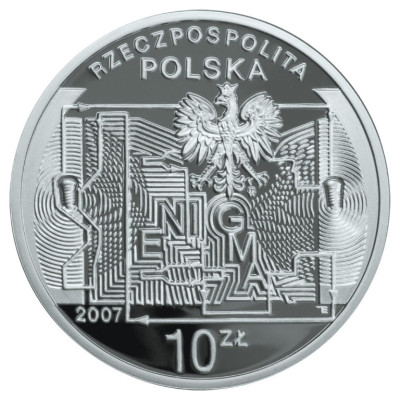 Moneta 10 zł Enigma
