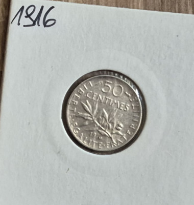 50 centimes 1916