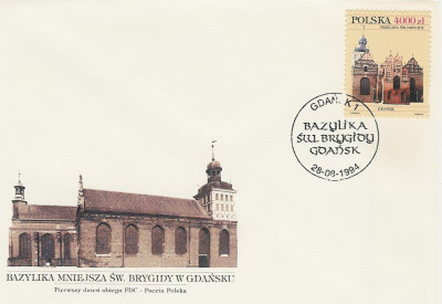 FDC 3354: Bazylika św. Brygidy