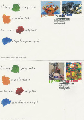 FDC 3815-18 #2: Cztery pory roku