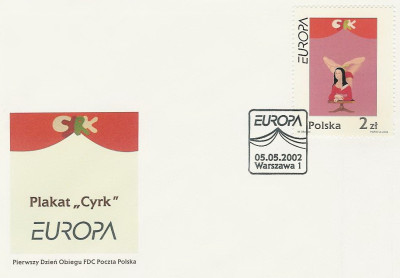 FDC 3822: Europa CEPT