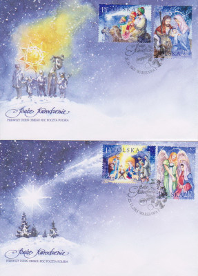 FDC 3933-36 #2: Boże Narodzenie