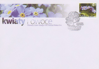 FDC 4339: Kwiaty i owoce