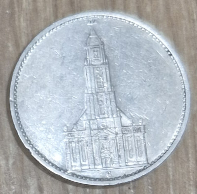5 Reichsmark 1934 G