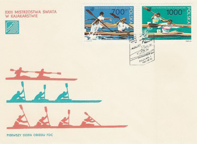FDC 3131-32: MŚ w Kajakarstwie
