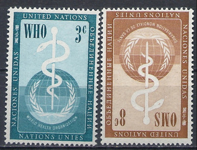 1956 r. ONZ. Mi 49 - 50**