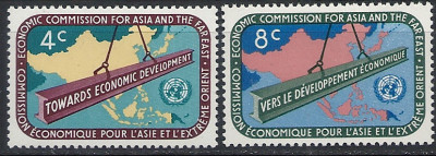 1960 r. ONZ. Mi 86 - 87**