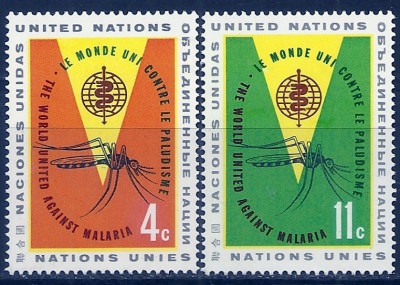 1962 r. ONZ. Mi 116 - 117**