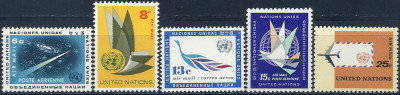 1963 r. ONZ. Mi 128- 132**