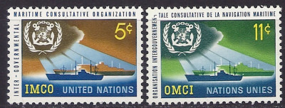 1964 r. ONZ. Mi 138 - 139**