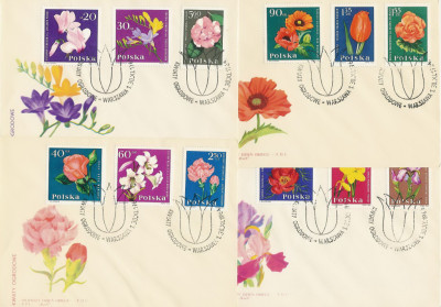 FDC 1392-03 #4: Kwiaty ogrodowe