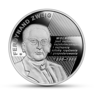 10 ZŁ FERDYNAND ZWEIG WIELCY POLSCY EKONOMIŚCI