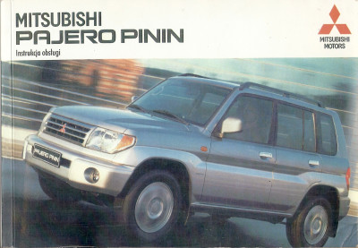 2002 r. Instrukcja obsługi Mitsubishi