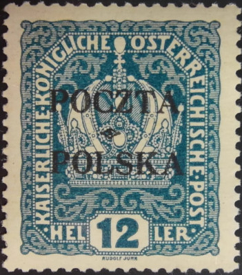 Fi 34 - Wydanie krakowskie 12 halerzy - gwarancja Schmutz