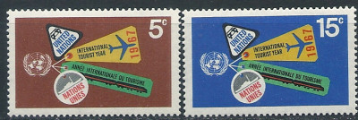 1967 r. ONZ. Mi 185 - 186**