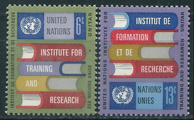 1969 r. ONZ. Mi 208 - 209**