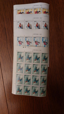 Arkusze Fi 1673-80 ( bloki z nazwą emisii 16 zn )