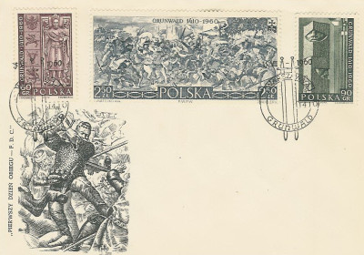 FDC 1030-32 W: Bitwa pod Grunwaldem