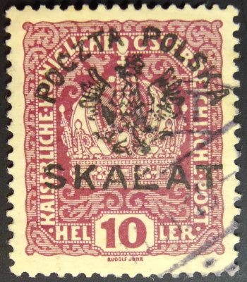 Fi 3 10 halerzy - SKAŁAT - kasowany. gw. Schmutz
