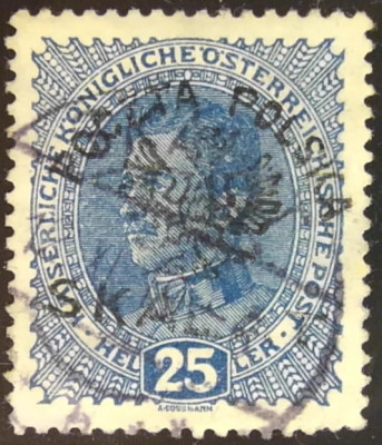 Fi 6 10 halerzy - SKAŁAT - kasowany. gw. Mikstein