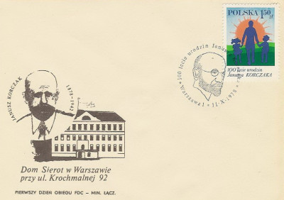 FDC 2435: Janusz Korczak