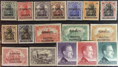 Fi 1-14* - 1920 Olsztyn i Fi 101 - 103 * GG