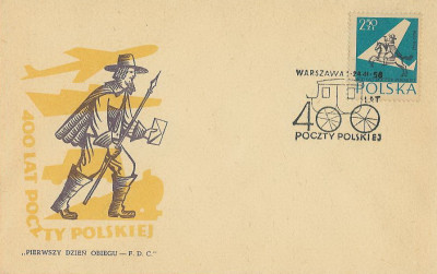 FDC 900: 400 lat Poczty Polskiej