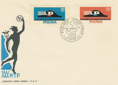 FDC 1086-87: Targi Poznańskie