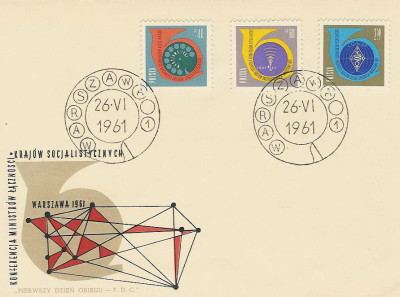 FDC 1100-02: Konferencja Ministr&oacute;w Łączności
