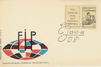 FDC 1189 pwL: Dzień Federacji Filatelistycznej