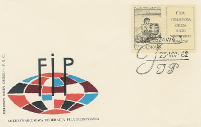 FDC 1189 pwP: Dzień Federacji Filatelistycznej
