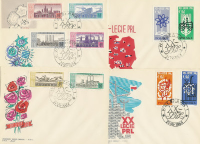 FDC 1355-64 #5: 20 lat PRL