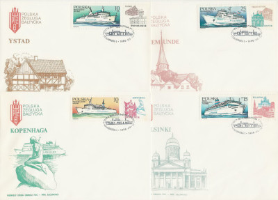 FDC 2881-84 #4: Promy morskie