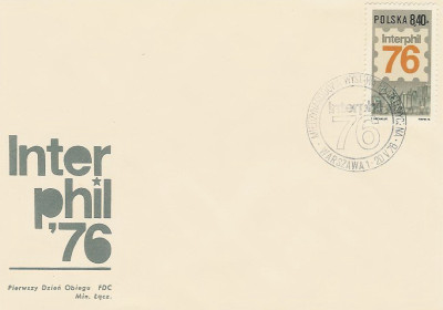 FDC 2297: WF Interphil 76