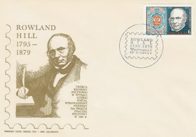 FDC 2494: Rowland Hill