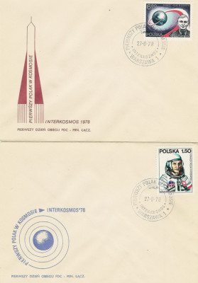 FDC 2416-17a #2: Pierwszy Polak w kosmosie