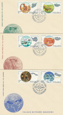 FDC 2538-43 #3: Polskie wyprawy naukowe