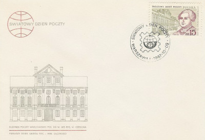 FDC 2975: Światowy Dzień Poczty