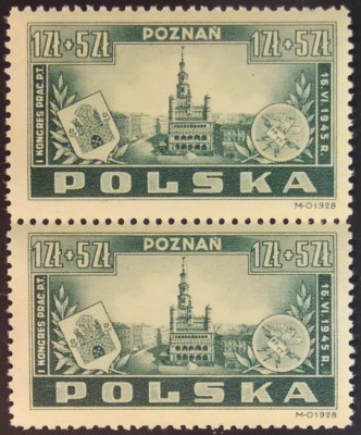 Fi 371 ** - Kongres Pracownik&oacute;w Poczty w Poznaniu