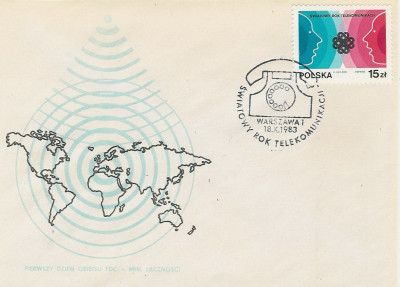 FDC 2739: Rok Telekomunikacji